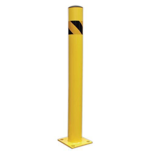 Steel safety bollards Steel safety bollards
