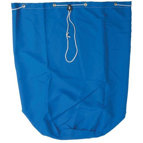 Drawstring laundry bag, blue Drawstring laundry bag, blue