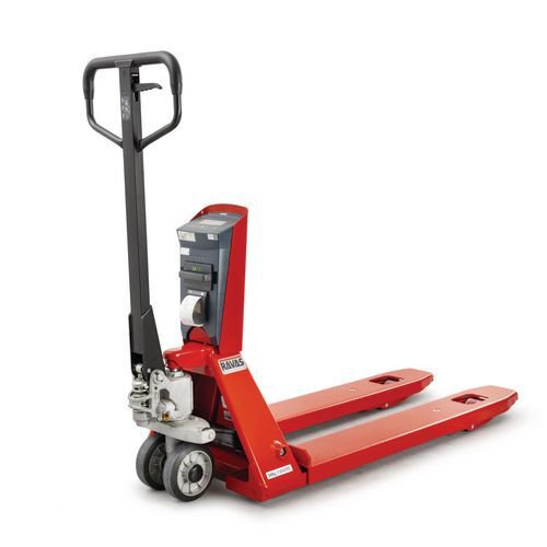 Load indication pallet truck scales, with bluetooth wireless connectivity Load indication pallet truck scales, with bluetooth wireless connectivity
