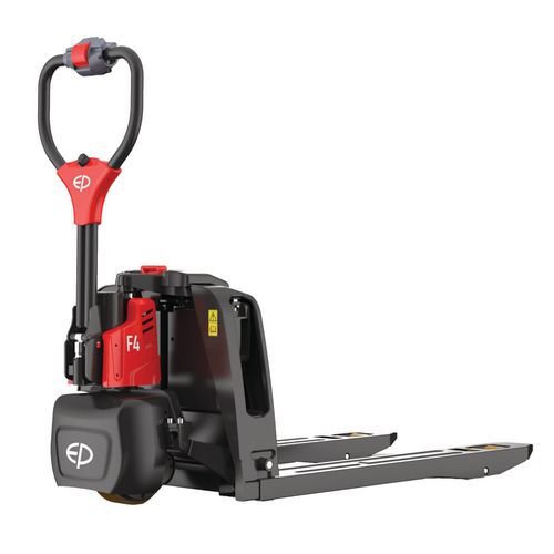 EP F4 fully electric powered pallet truck, 1500kg capacity EP F4 fully electric powered pallet truck, 1500kg capacity