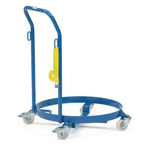 Fetra steel drum dollies with removable handles Fetra steel drum dollies with removable handles