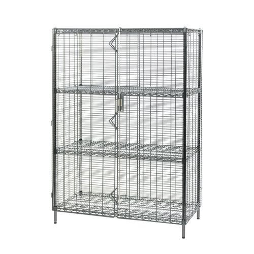 Lockable wire security unit - nylon coated Lockable wire security unit - nylon coated