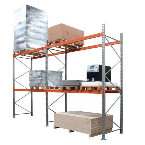 Pallet racking 2 tier add on bay Pallet racking 2 tier add on bay