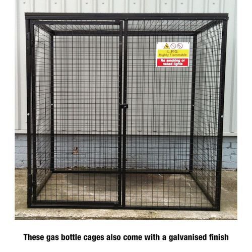 Gas Cylinder Cage - Galvanised Gas Cylinder Cage - Galvanised
