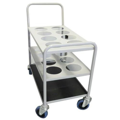 Medical gas cylinder trolley, 8 cylinder Medical gas cylinder trolley, 8 cylinder