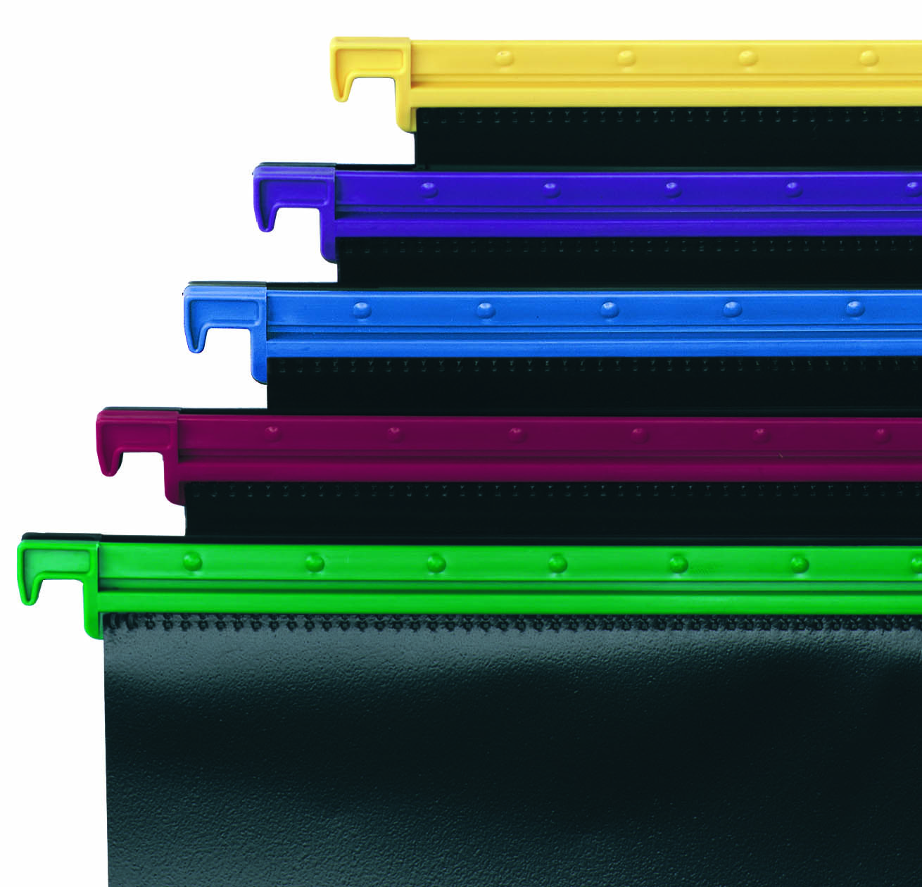 Snopake HangGlider A4 Suspension File Polypropylene 15mm Assorted Colours (Pack 25)