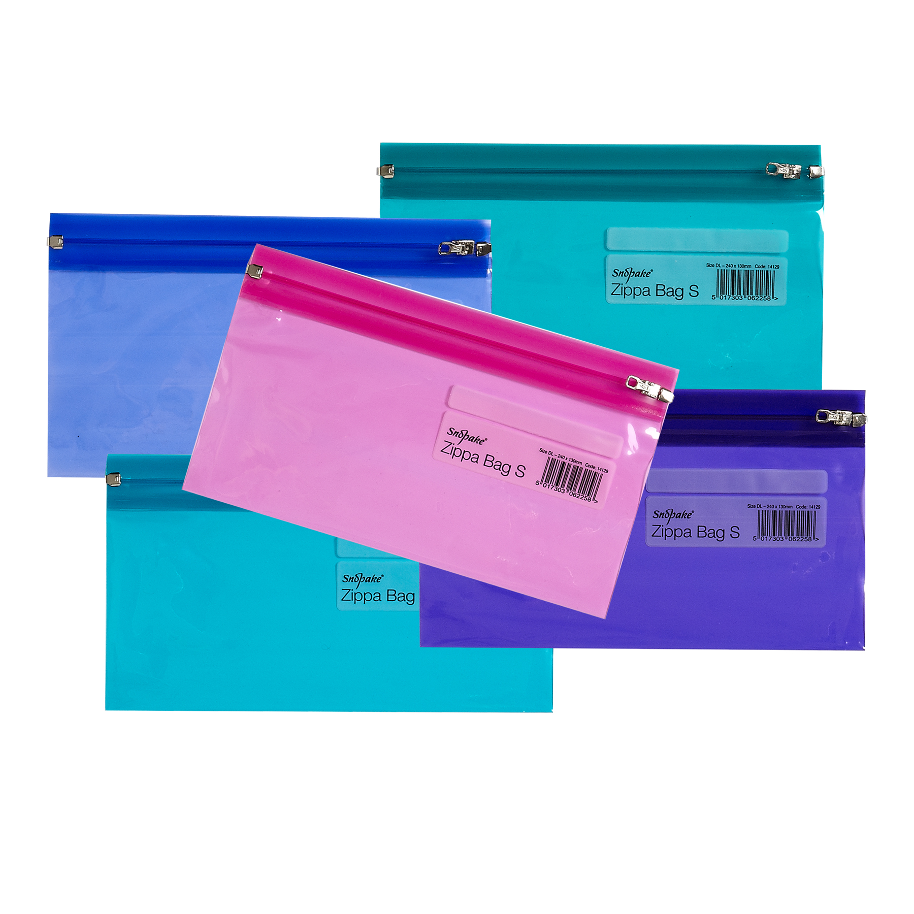 ZIPPA BAG 'S' DL ELECTRA ASSORTED- 25 BA