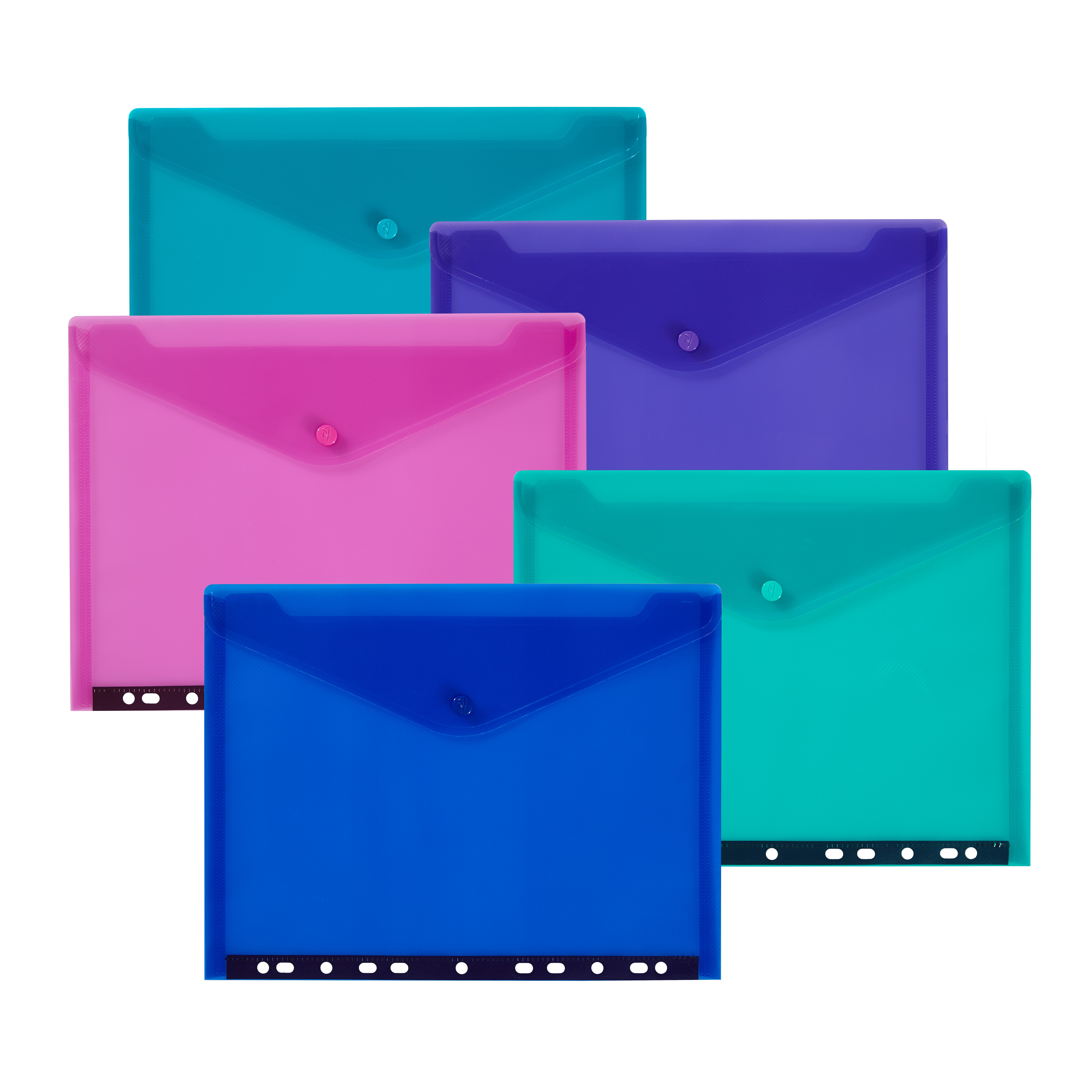 POLYFILE RINGBINDER WALLET A4 ELECTRA AS