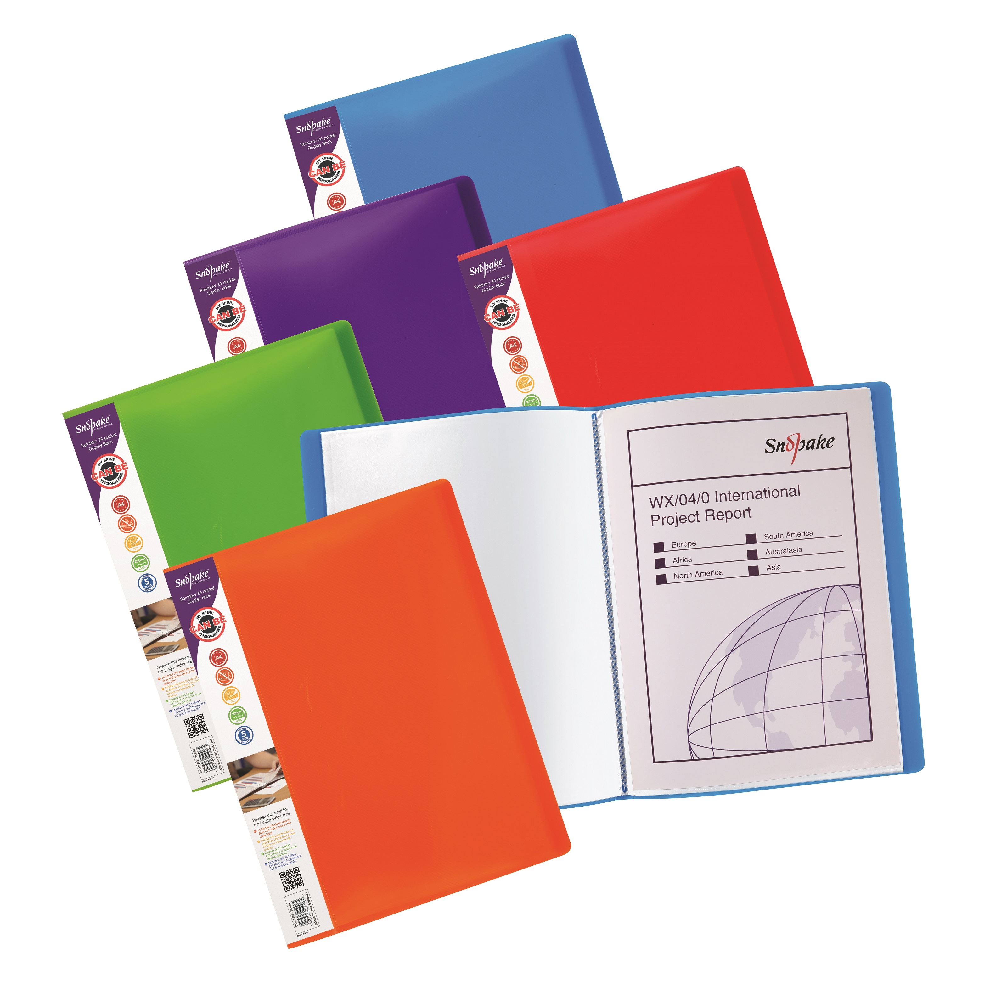 RAINBOW DISPLAY BOOK 24 POCKET / 48 SIDE
