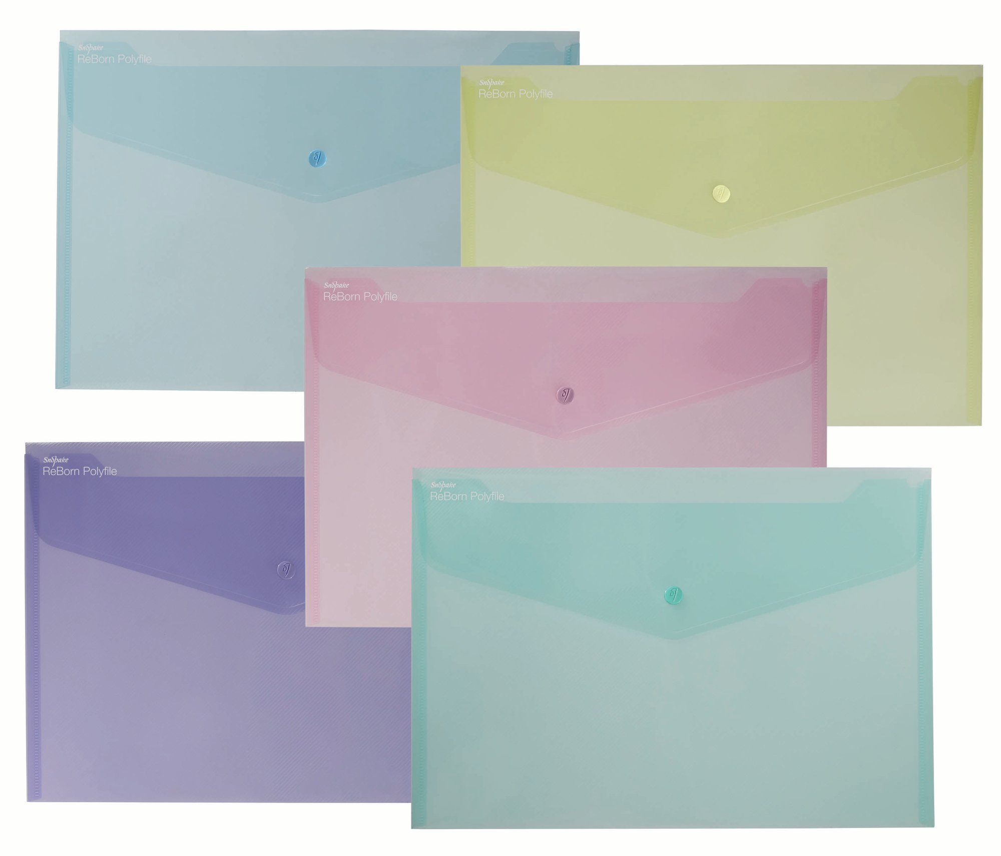 GRS REBORN POLYFILE FOOLSCAP PASTEL ASST