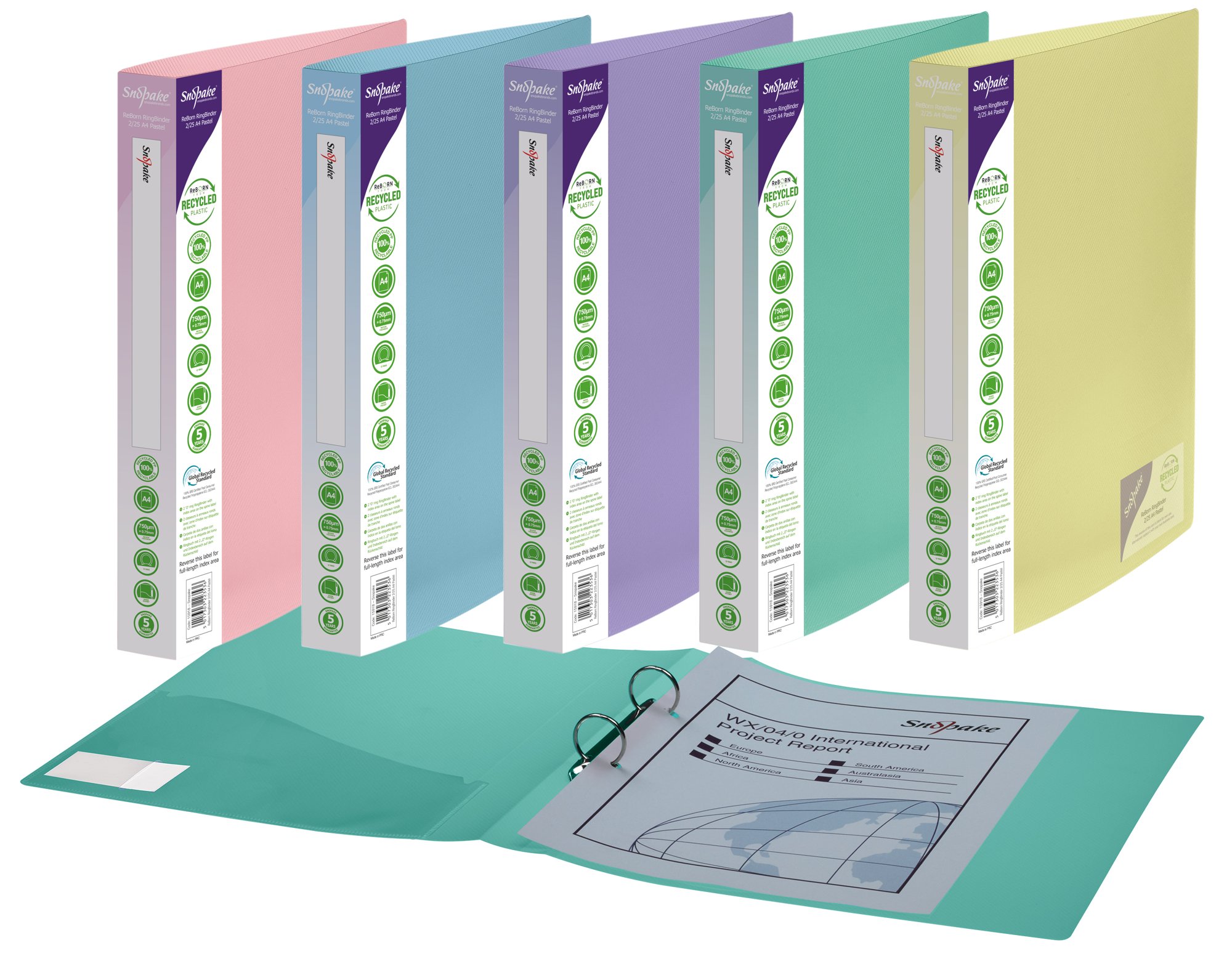 GRS REBORN RINGBINDER 2/25 'O' RING A4 P