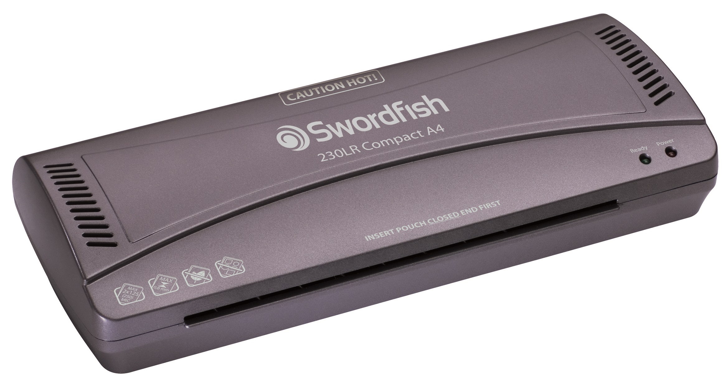 Swordfish 230LR Compact A4 Laminator Silver