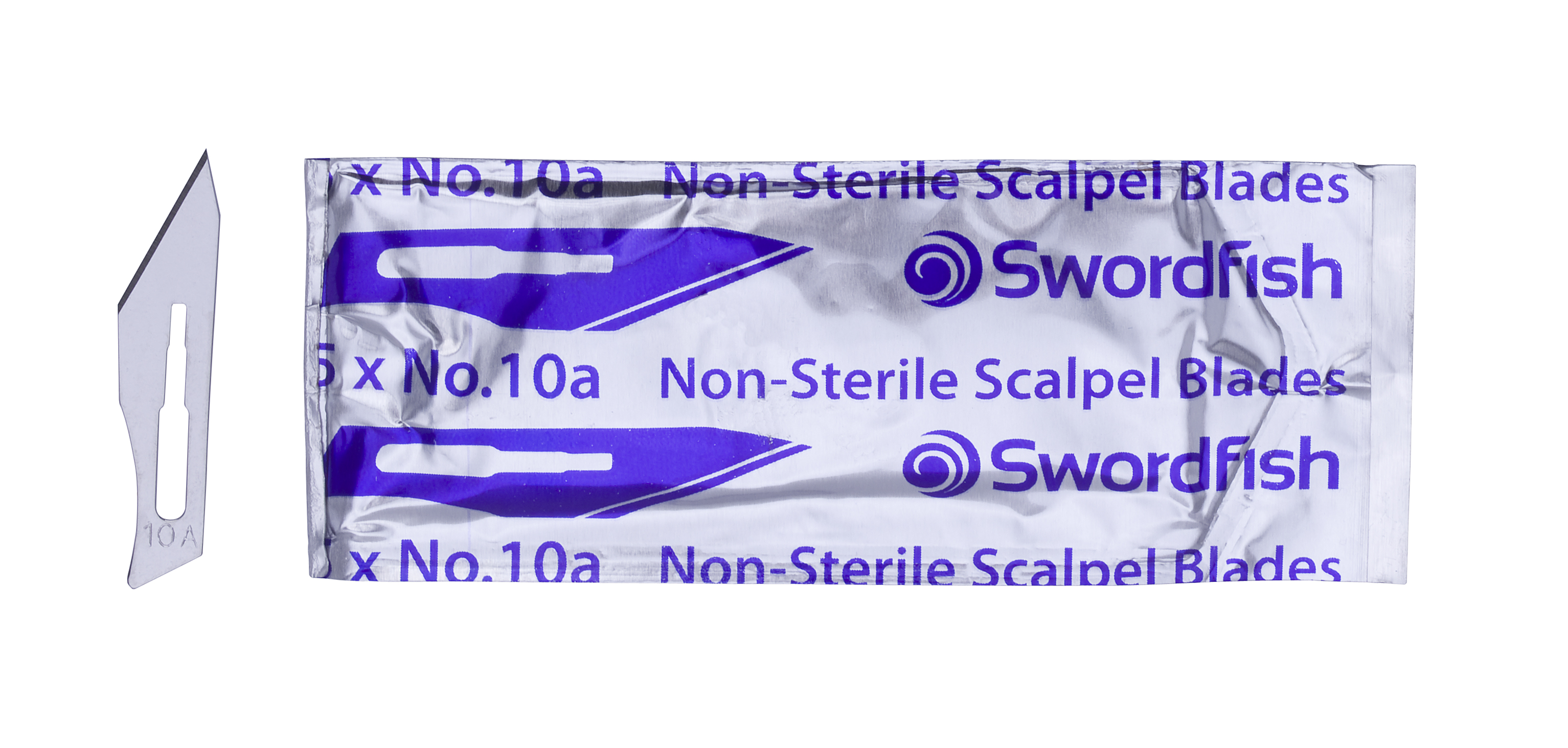 Cutting Knife & Blades Swordfish Scalpel Blades No 10A Silver (Pack 100)