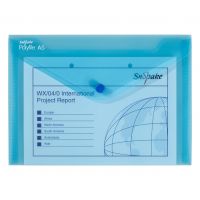 POLYFILE A5 BLUE- 5 FILES