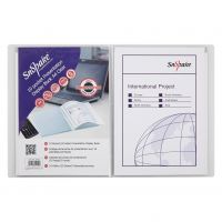 SNOPAKE SUPERLINE PRES BK 10PKT A4 CLEAR