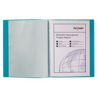 Snopake A4 Display Book 24 Pocket Electra Assorted Colours (Pack 10) - 12219