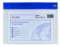ZIPPA BAG 'S' A5 BLUE- 25 BAGS