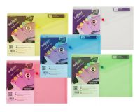 POLYFILE A4 CLASSIC ASSORTED- 5 FILES