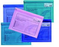 ZIPPA BAG 'S' A4 ELECTRA ASSORTED- 25 BA