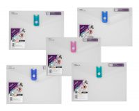 POLYFILE USB A4 ELECTRA ASSTD- 5 FILES