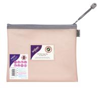 EVA PASTEL MESH HC A5 ZIPPA BAG - PINK-