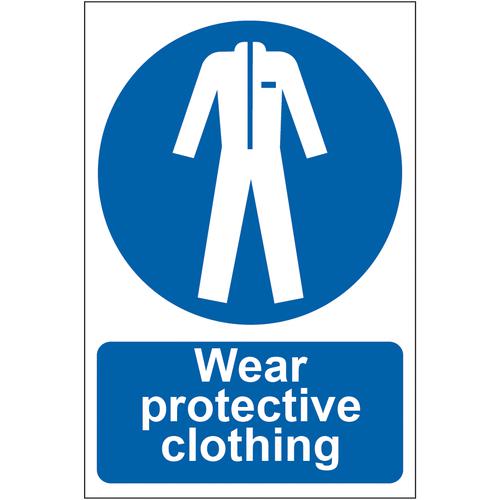 Wear protective clothing Sign