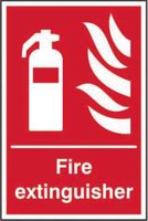 Fire Extinguisher’ Sign; Self-Adhesive Vinyl (200mm x 300mm)