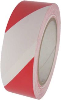 Adhesive PVC tape ideal for highlighting hazards and internal marking procedures.