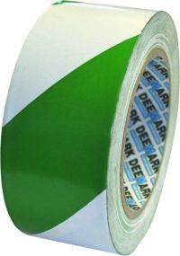 Adhesive PVC tape ideal for highlighting hazards and internal marking procedures.