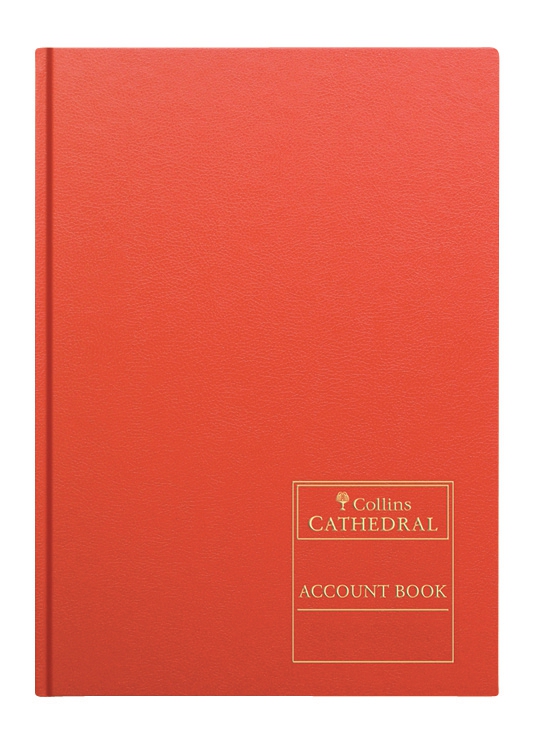 Image for Collins D540 Account Book Minute Book Index Paged 192 Pages A4 Ref D540-2-9MB