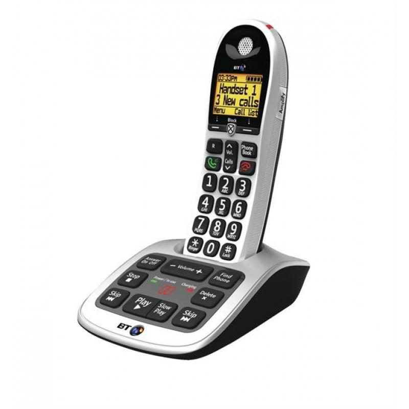 Image for BT 4500 Single Handset DECT Telephone with Answering Machine Ref 69266