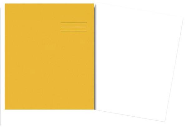 Image for Cambridge Book Plain 40 Pages 330x250mm Yellow Ref 100100878 [Pack 100]