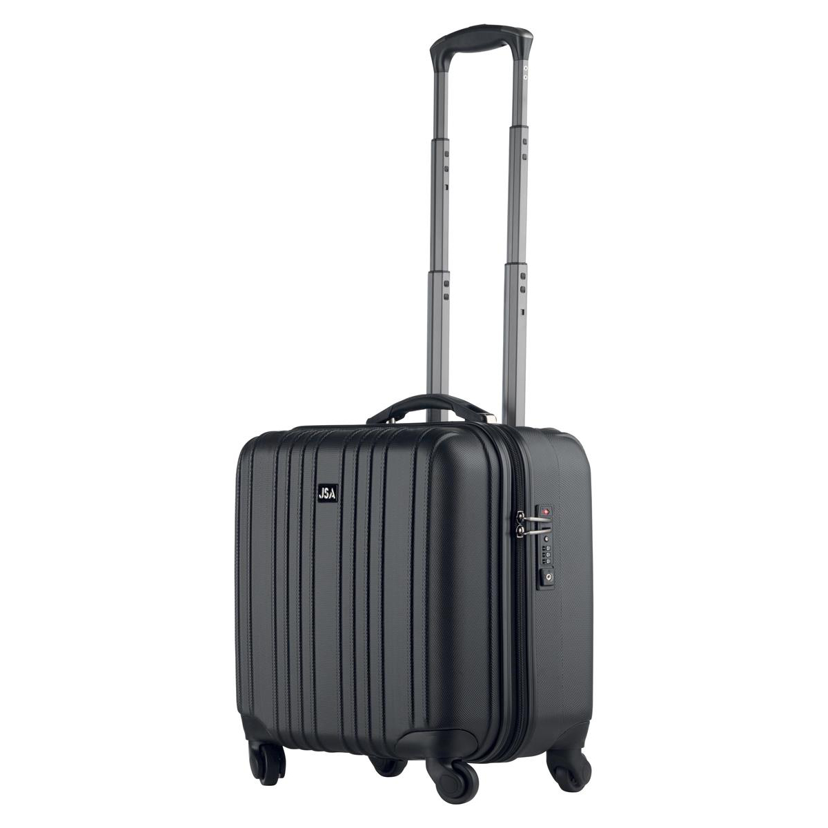 Image for Juescha Trolley Case with Detachable Business Case Nylon with TSA Lock Black 45508