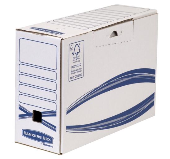 Image for Bankers Box by Fellowes Basics Transfer File Recycled Board Ref 4460901 [Pack 20]