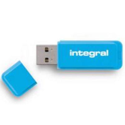 Integral Neon Flash Drive USB 3.0 Blue 64GB Ref INFD64GBNEONB3.0 Integral Neon Flash Drive USB 3.0 Blue 64GB Ref INFD64GBNEONB3.0