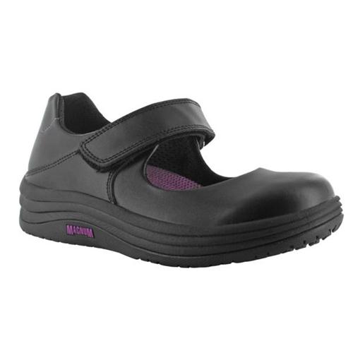 Image for Magnum Ladies' SRC Slip Resistant Shoe Size 6 Black Ref M800902/021 IRIS 6
