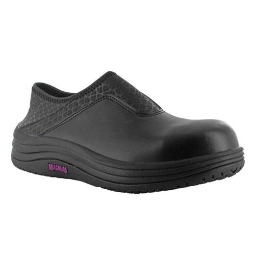 Image for Magnum Ladies' Slip-On SRC Slip Resistant Shoe Size 6 Black Ref M800904/021 JAS CT 6