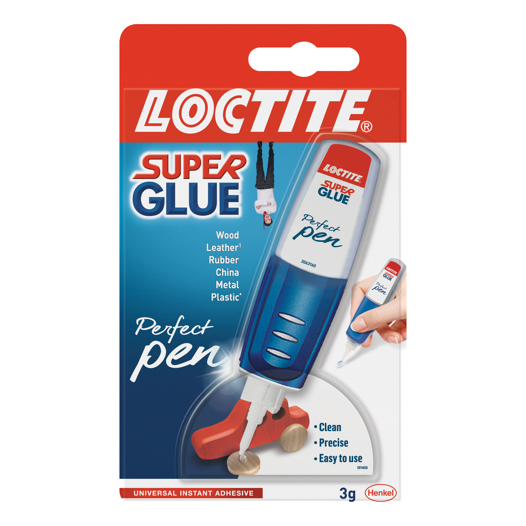 Loctite Perfect Super Glue Gel Pen 3gm Ref 2057737 Loctite Perfect Super Glue Gel Pen 3gm Ref 2057737