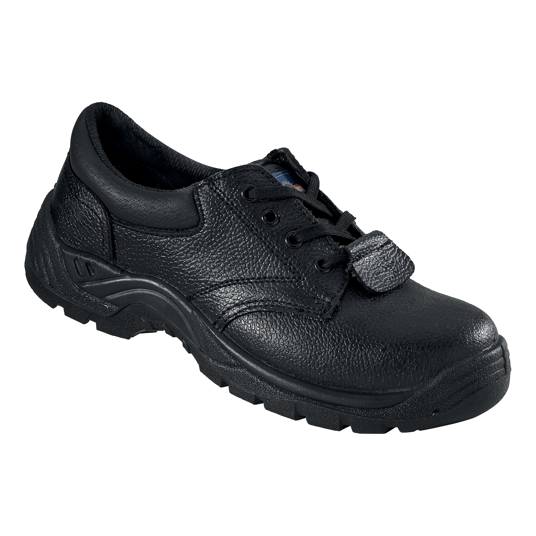 Rockfall ProMan Chukka Shoe Leather Steel Toecap Black Size 6 Ref PM102 6 Rockfall ProMan Chukka Shoe Leather Steel Toecap Black Size 6 Ref PM102 6
