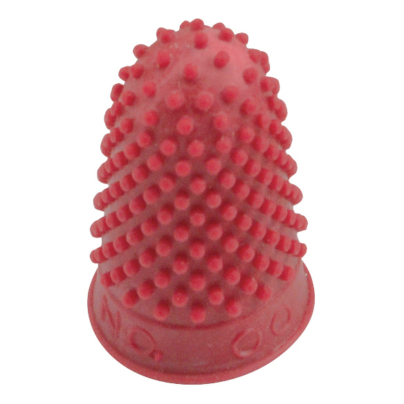 Quality+Thimblette+Rubber+for+Note-counting+Page-turning+Size+00+Very+Small+Red+Ref+265460+%5BPack+10%5D