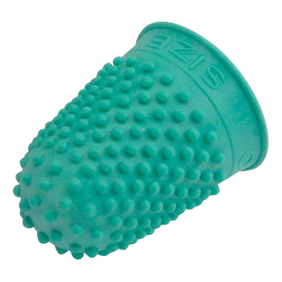 Quality+Thimblette+Rubber+for+Note-counting+Page-turning+Size+0+Small+Green+Ref+265478+%5BPack+10%5D