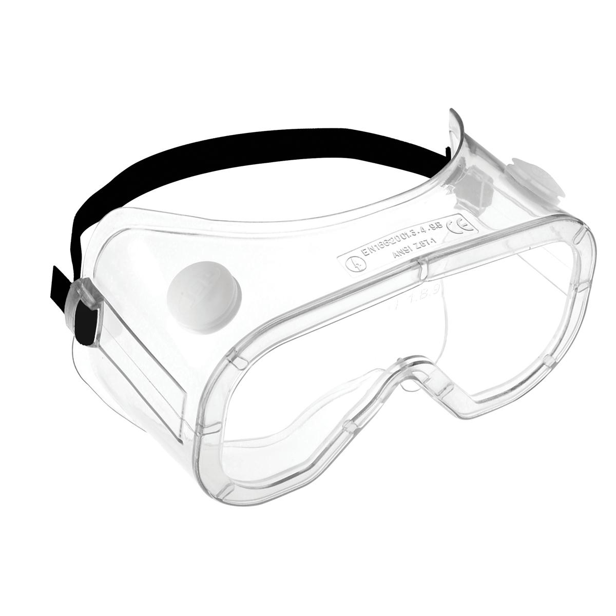JSP Martcare Anti-Mist Dust Liquid Goggles Polycarbonate Lens Square Ref AGC021-201-300 JSP Martcare Anti-Mist Dust Liquid Goggles Polycarbonate Lens Square Ref AGC021-201-300