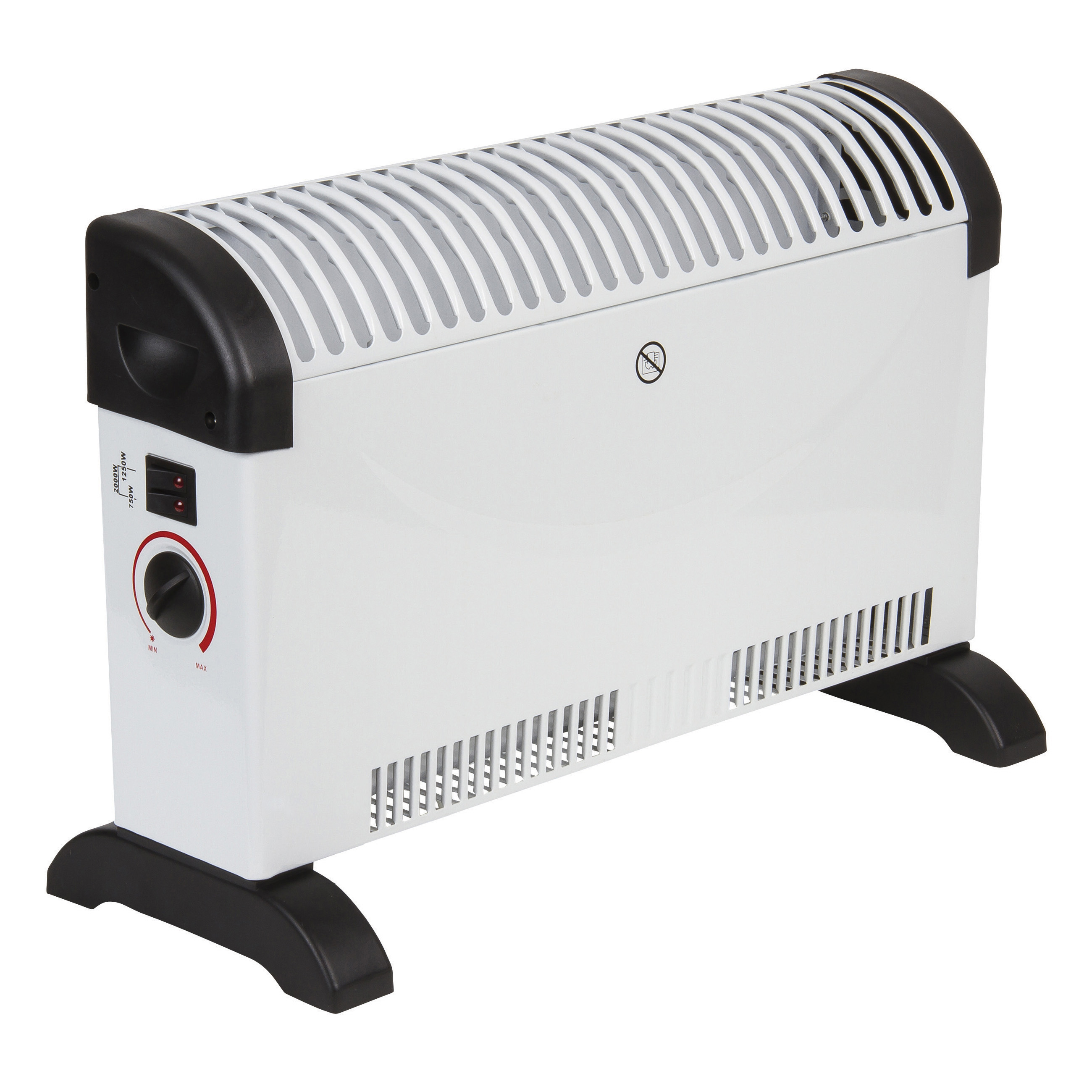 Igenix 2kW Convector Heater White Ref IG5200 Igenix 2kW Convector Heater White Ref IG5200