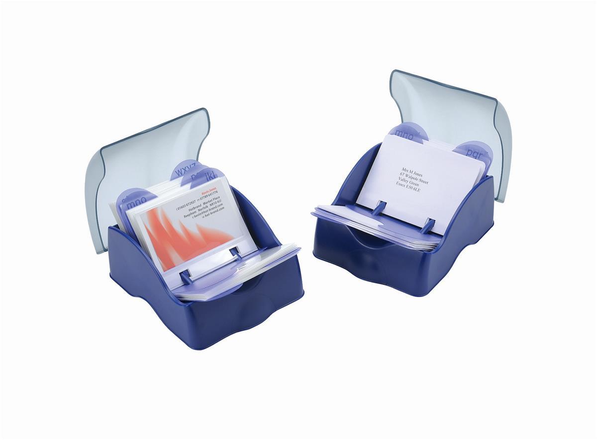 Image for Card File 150x A7 Cards A-Z Index Blue