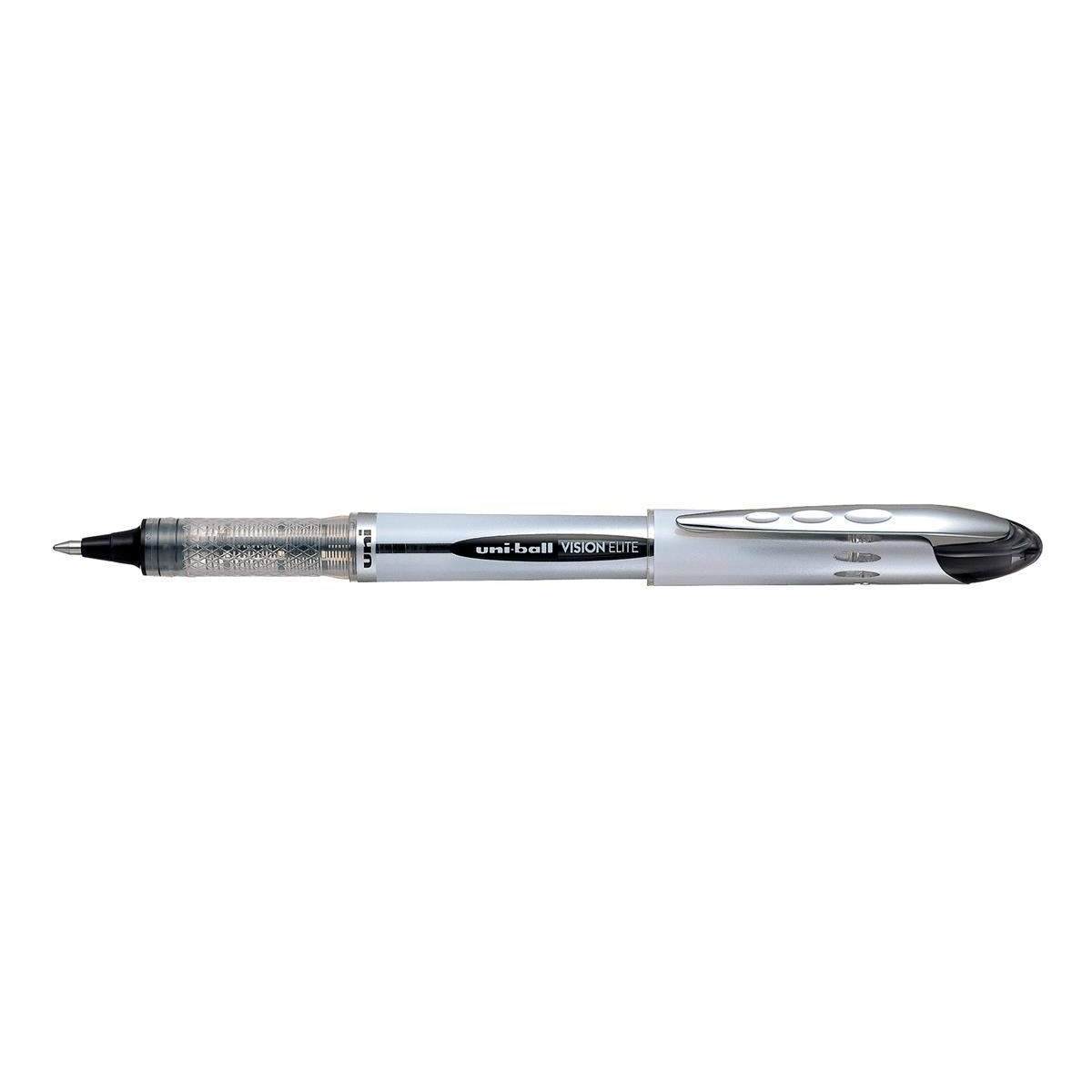 Uni-ball+UB200+Vision+Elite+Rollerball+Pen+0.8mm+Tip+Black+Ref+707539000+%5BPack+12%5D