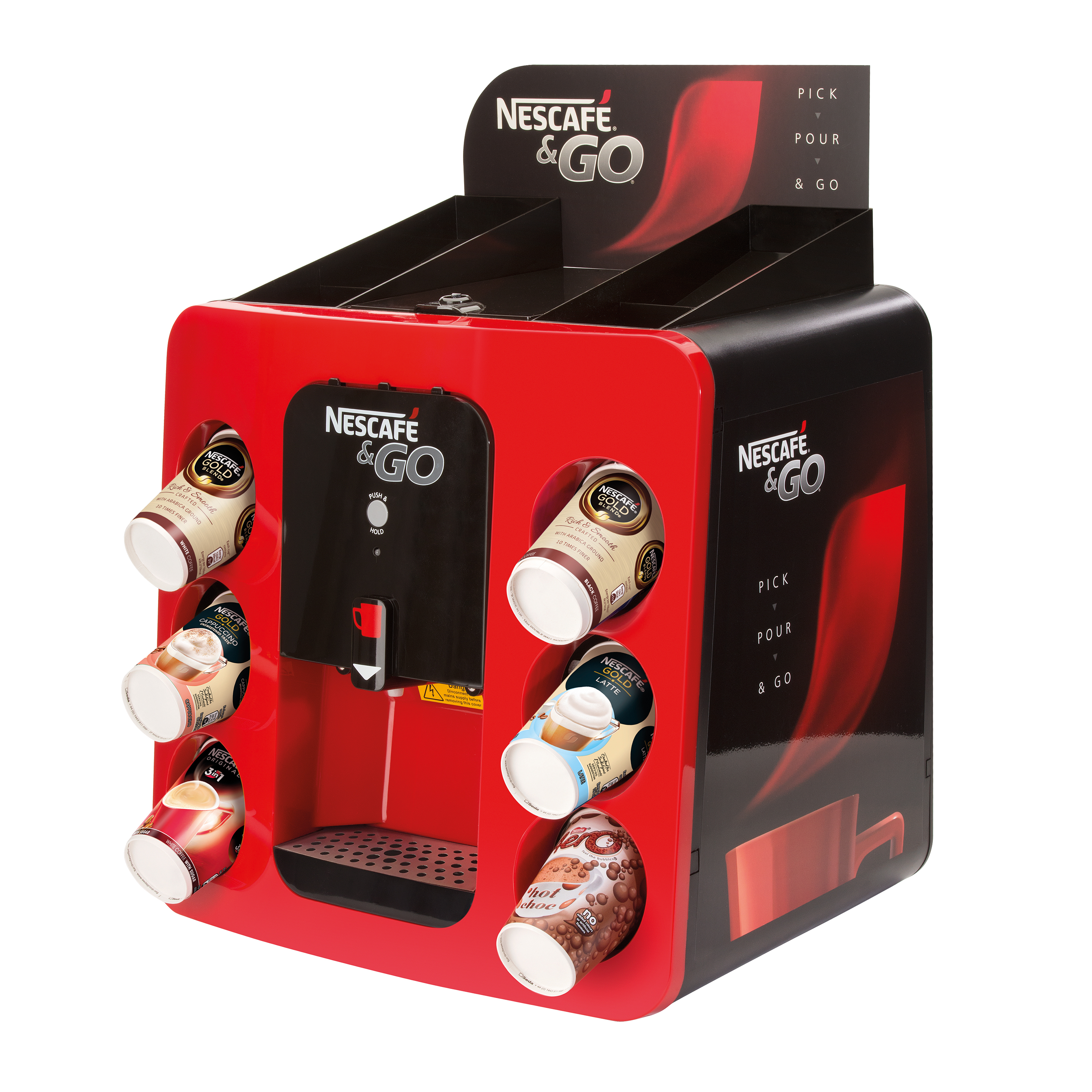 Nescafe & Go Drinks Machine for Hot Beverages Plug In And Go Ref C02405 Nescafe & Go Drinks Machine for Hot Beverages Plug In And Go Ref C02405