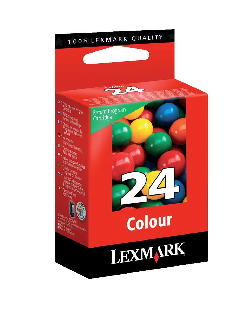 Lexmark No24 Inkjet Colour 18C1524E