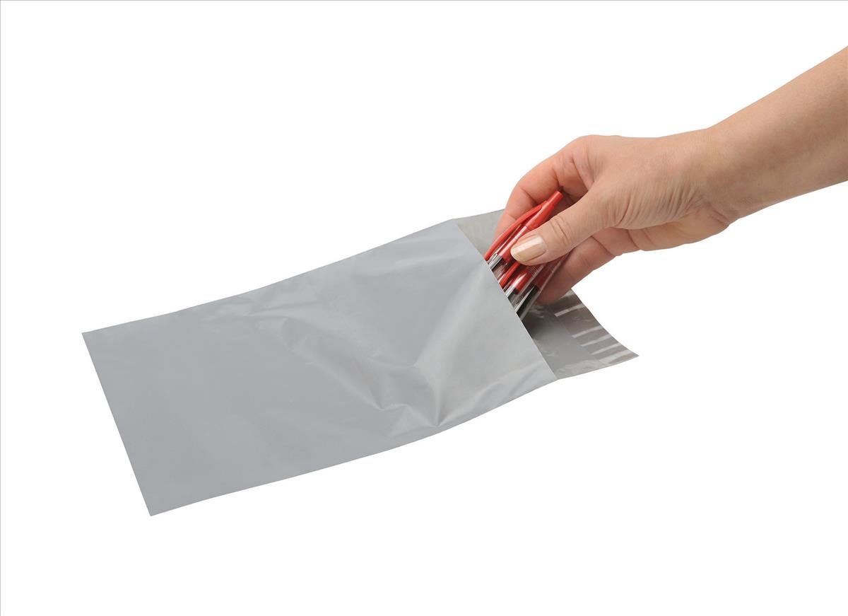 Image for 5 Star Envelope Polythene Opaque C5 162x230mm Peel & Seal [Pack 100]