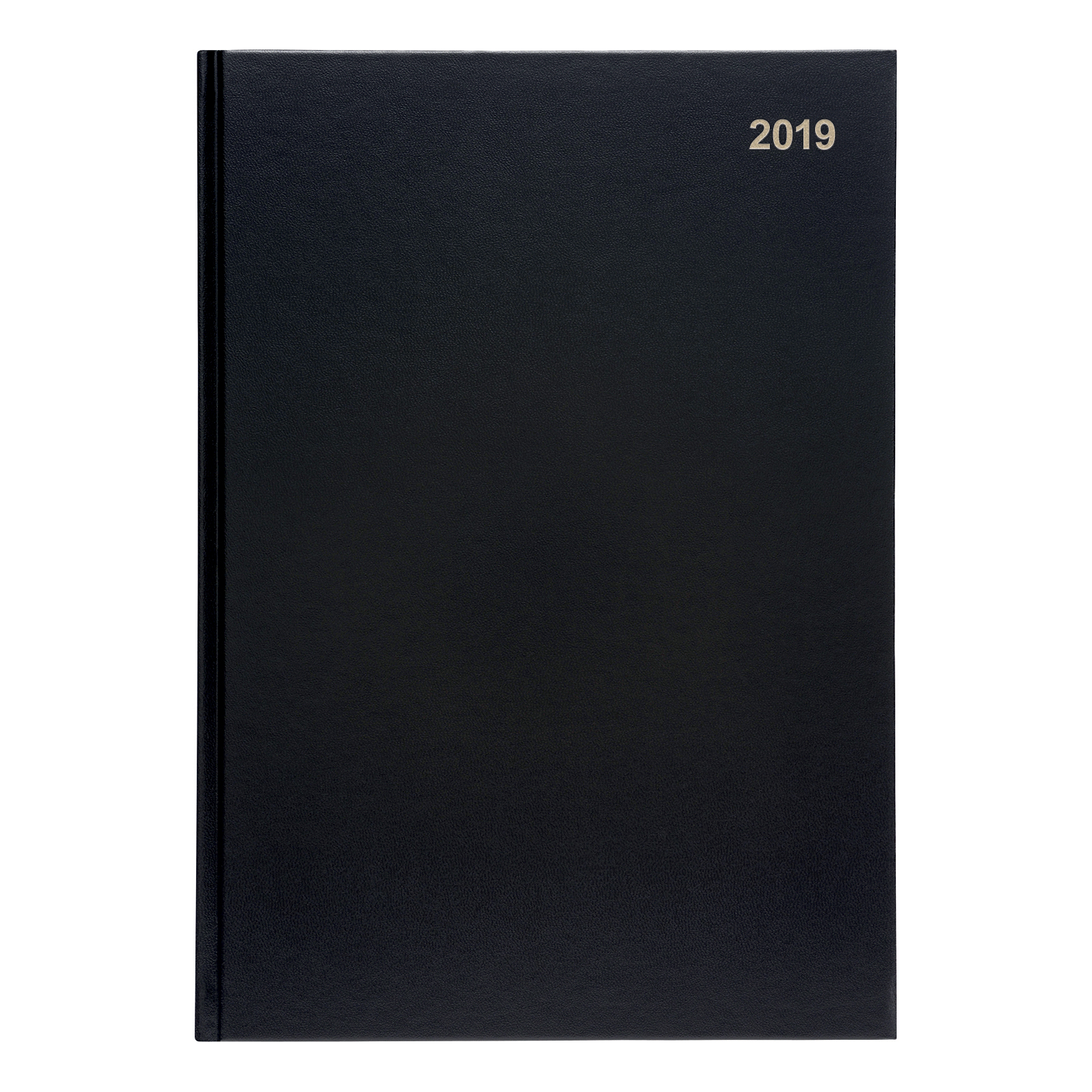 5 Star Office 2019 Diary Day to Page Casebound and Sewn Vinyl Coated Board A4 297x210mm Black 5 Star Office 2019 Diary Day to Page Casebound and Sewn Vinyl Coated Board A4 297x210mm Black
