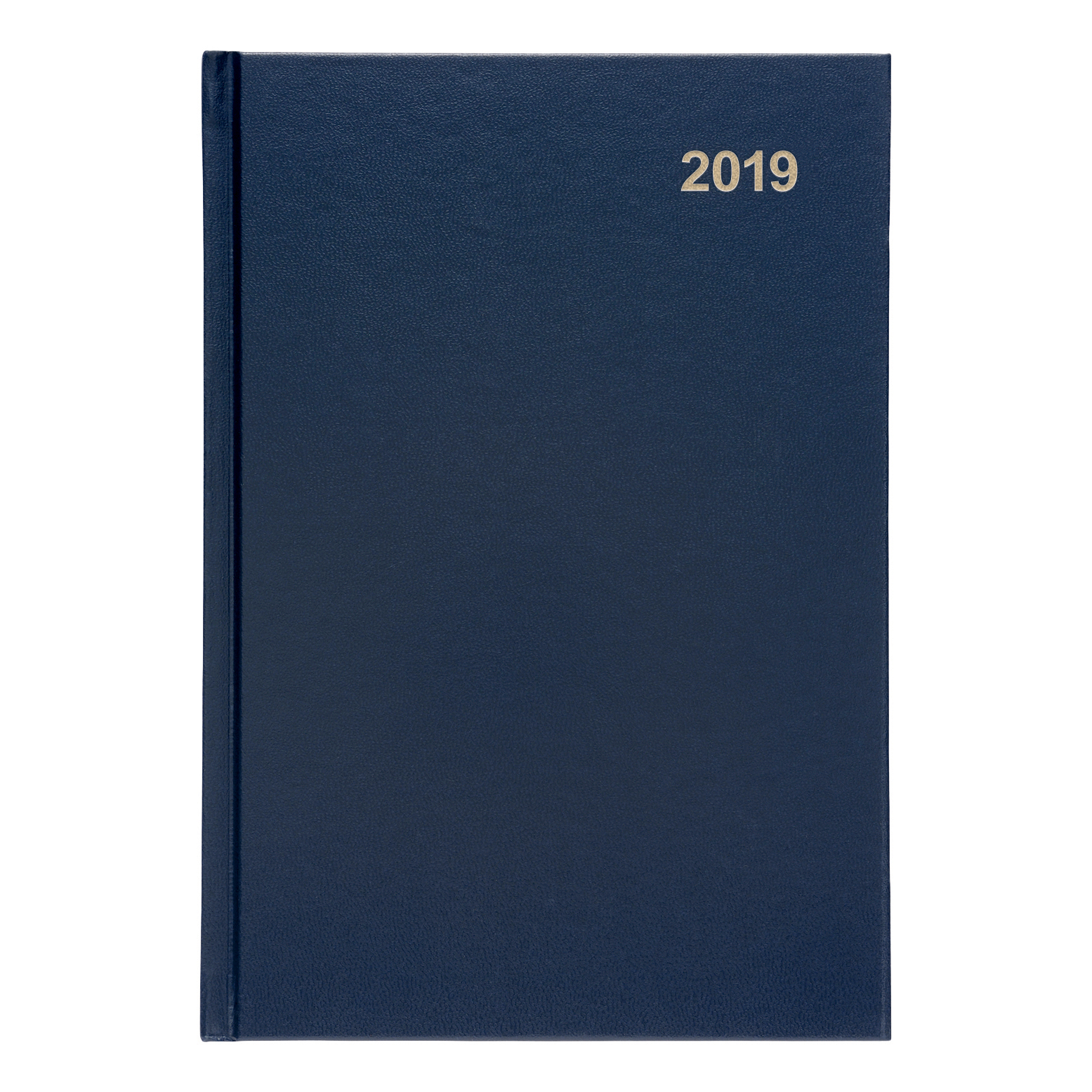 5 Star Office 2019 Diary Day to Page Casebound and Sewn Vinyl Coated Board A5 210x148mm Blue 5 Star Office 2019 Diary Day to Page Casebound and Sewn Vinyl Coated Board A5 210x148mm Blue